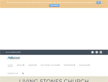 Tablet Screenshot of living-stones.co.uk